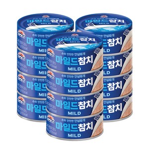 사조참치 마일드, 100g, 12개
