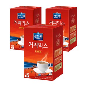 맥스웰하우스 커피믹스 오리지날, 11.8g, 180개입, 3개