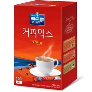맥스웰하우스 오리지날 커피믹스, 11.8g, 100개입, 1개