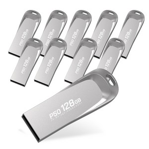 PLEIGO USB 메모리 P50, 128GB, 10개
