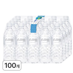 스파클 무라벨 천연암반수 안전한생수 깨끗한물 미네랄워터, 500ml, 100개