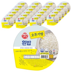 오뚜기 흰밥, 200g, 24개