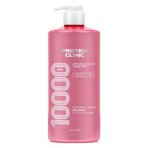 엘라스틴 프로틴 클리닉 10000 단백질 고영양 샴푸 피치 블로썸향, 1L, 1개