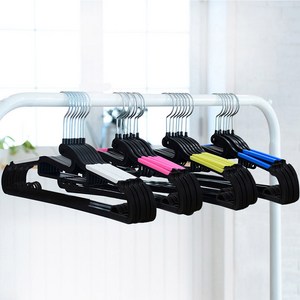 와이드 고리회전 논슬립 옷걸이, 화이트, 150개