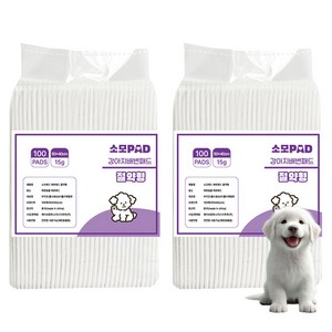 JCCOMPANY 소모 배변패드 15g, 100개입, 2개
