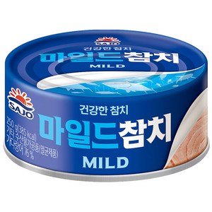 사조 마일드 참치 안심따개, 250g, 5개