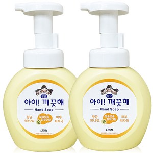 아이깨끗해 핸드워시 순 보송보송 파우더향, 500ml, 3개