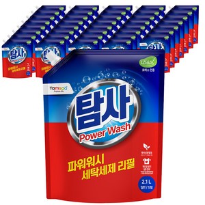 탐사 파워워시 세탁세제, 2.1L, 40개