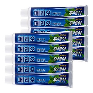 페리오 뉴 후레쉬 플러스치약, 150g, 10개
