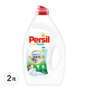 퍼실 딥클린 엑스퍼트 베이비젤 액체세제 겸용, 2개, 1.5L