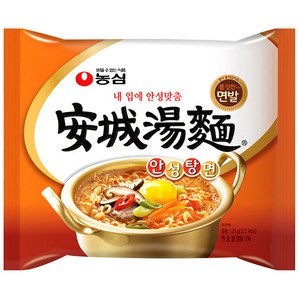 농심 안성탕면 125g, 6개